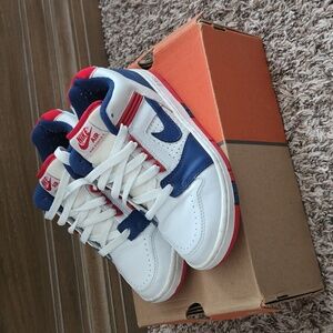 Nike Kids Sneakers - White and Blue